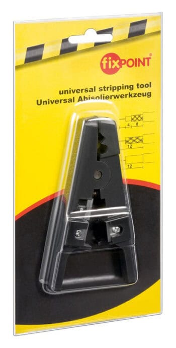 FIXPOINT απογυμνωτής καλωδίων 11945, 3.2–9.5 mm, 4 λεπίδες, μαύρος - Image 2