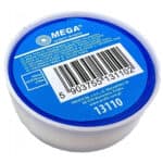 MEGA μονωτική ταινία Teflon PTFE 13110, 12mm x 10m