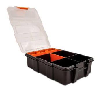 DELOCK ταμπακιέρα 18419, 11 θέσεων, 220 x 155 x 60mm, πλαστική, μαύρη - Image 2