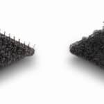 DELOCK αυτοκόλλητα τύπου Velcro 19096, τετράγωνα, 20mm, μαύρο, 32 ζεύγη