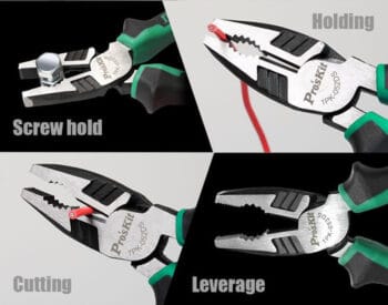PROSKIT πένσα 1PK-052DS με αντιολισθητικές λαβές, 162mm - Image 2