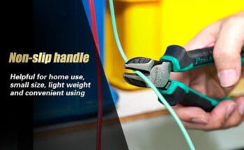 PROSKIT πλαγιοκόφτης 1PK-067DS, αντιολισθητικές λαβές, max Φ3.2mm, 165mm - Image 3