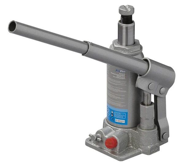 PROPLUS υδραυλικός γρύλος μπουκάλας 580114, έως 2 τόνοι, 30.8cm, κίτρινος