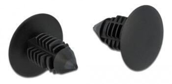 DELOCK Πλαστική τάπα 60187 για κάλυψη οπών, 15x14.5mm, μαύρη, 10τμχ - Image 3