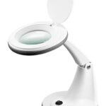 GOOBAY μεγεθυντικός φακός 60366 με βάση, LED 6W 450 lm, λευκός