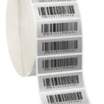 Αυτοκόλλητο με σειριακό αριθμό 6X1SN, VOID, πλαστικό, τυπωμένο, ασημί, 2x 500τμχ αυτοκόλλητα