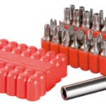 FIXPOINT σετ μύτες κατσαβιδιού 77044, 6.35 mm socket, 33τμχ