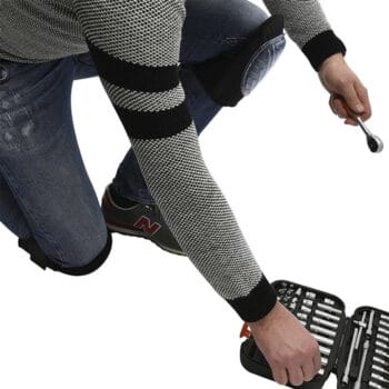 PROPLUS σετ επιγονατίδες εργασίας 780920 με gel επένδυση, μαύρο - Image 3