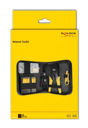 DELOCK σετ εργαλείων δικτύου 86696, για καλώδια RJ45 & RJ11 - Image 3