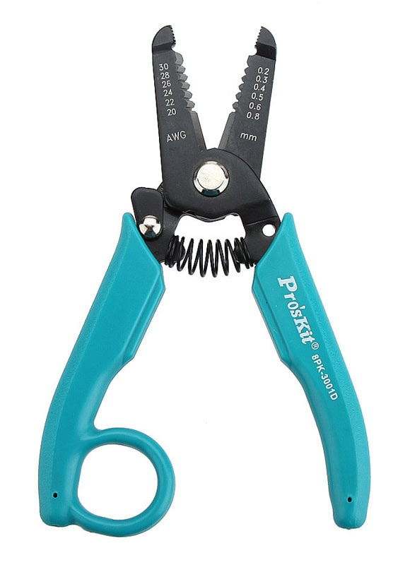 8PK-3001D PROSKIT απογυμνωτής καλωδίων 8PK-3001D, 0.2-0.8mm/30-20AWG, 156mm - Image 1