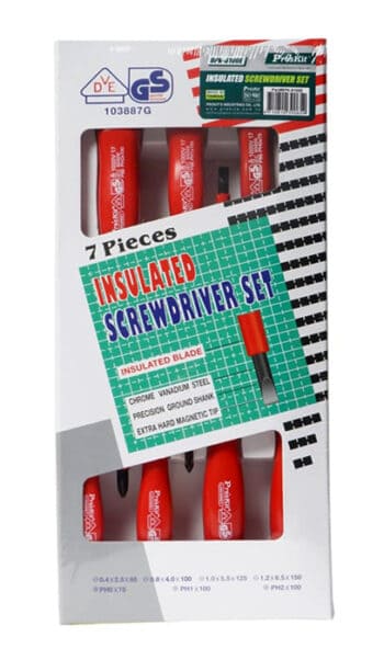 PROSKIT σετ κατσαβίδια ηλεκτρολόγου 8PK-8100E με μόνωση 1000V, 7τμχ - Image 2