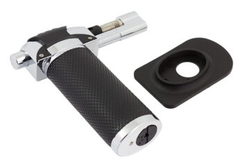 Φλόγιστρο υγραερίου AG306 με βάση, μεταλλικό, μαύρο - Image 2