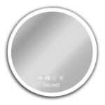 BRUNO καθρέφτης μπάνιου LED BRN-0201, στρόγγυλος, 24W, Φ80cm, IP67