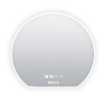 BRUNO καθρέφτης μπάνιου LED BRN-0202, ημικυκλικός, 24W, 73x80cm, IP67