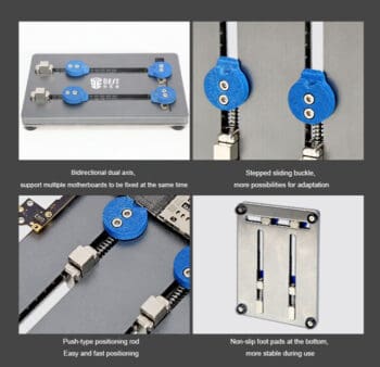 BEST βάση motherboard BST-001N για επισκευή smartphone, 2-axis, 9x13cm - Image 3