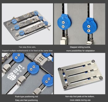 BEST βάση motherboard BST-001P για επισκευή smartphone, 3-axis, 9.5x15cm - Image 3