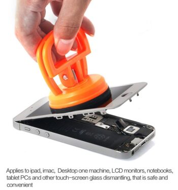 BEST Βεντούζα για συγκράτηση οθόνης BST-005-CUP, 55mm, πορτοκαλί - Image 2