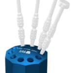 BEST βάση κατσαβιδιών BST-10S, 10 θέσεων, περιστρεφόμενη, μπλε