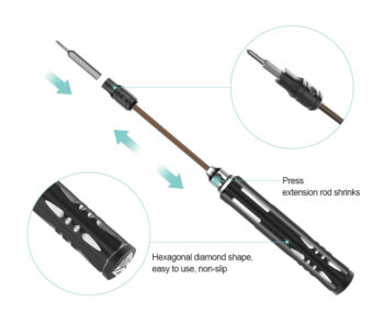 BEST set κατσαβιδιών ακριβείας BST-8931, 24 τεμάχια - Image 3