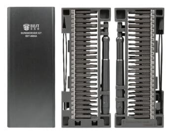 BEST σετ εργαλείων με κατσαβίδια ακριβείας BST-8934A, κασετίνα, 50τμχ - Image 3