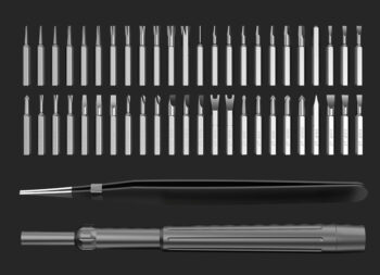 BEST σετ εργαλείων με κατσαβίδια ακριβείας BST-8934A, κασετίνα, 50τμχ - Image 2