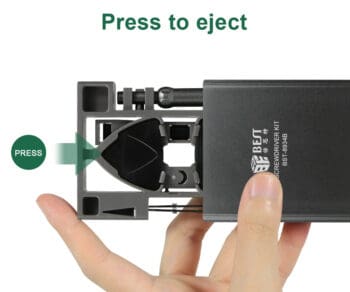 BEST σετ εργαλείων με κατσαβίδια ακριβείας BST-8934B, κασετίνα, 24τμχ - Image 3