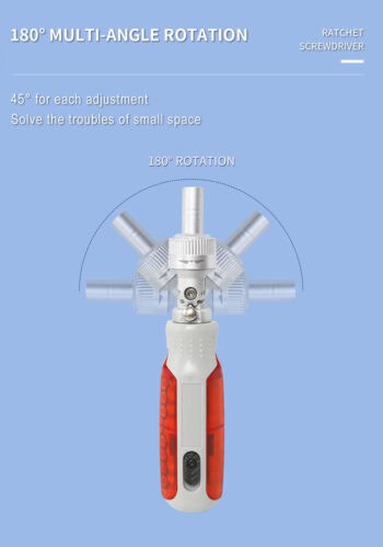 BEST κατσαβίδι χειρός BST-8937 με σετ μύτες, περιστρεφόμενο 180°, 14τμχ - Image 3