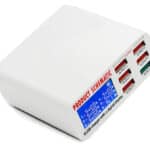 USB φορτιστής 6 θέσεων με LCD monitor BST-U3, 5V 8A, 40W