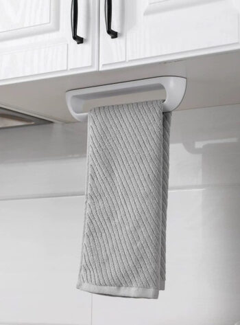 OENEN κρεμάστρα μπάνιου-κουζίνας CLN-0035, 28x6x5cm, λευκή - Image 2