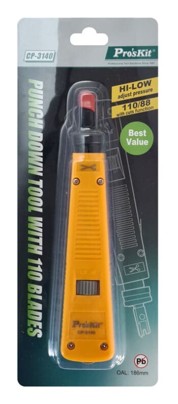 PROSKIT καρφωτικό εργαλείο συρμάτωσης τύπου KRONE CP-3140, 110/88 - Image 3