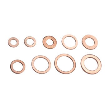 Σετ χάλκινες ροδέλες DA15, διάφορα μεγέθη, 200τμχ - Image 2