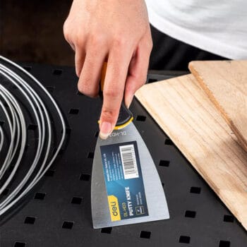 DELI σπάτουλα DL-HD3 με ανοξείδωτη λάμα, 75mm - Image 2