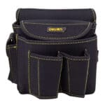 DELI εργαλειοθήκη μέσης DL-P4, υφασμάτινη, 22x14x20cm, μαύρη