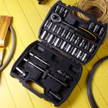 DELI σετ καστάνια με καρυδάκια DL1032, με θήκη, 1/2", Cr-V, 32τμχ - Image 2