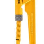 DELI γκαζοτανάλια DL105140, έως 40mm, 32cm, κίτρινη