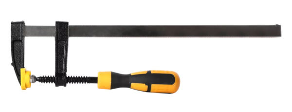 DELI σφιγκτήρας τύπου F DL111250 με μέγιστο άνοιγμα 500mm, μαύρος