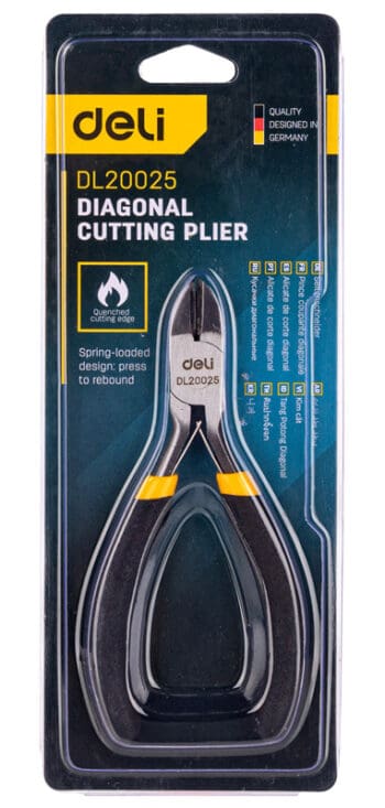 DELI πλαγιοκόφτης DL20025 με αντιολισθητικές λαβές, 11cm - Image 3