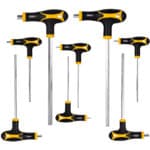 DELI σετ κλειδιά Allen DL233108, τύπου Ταφ, 2-10mm, Cr-V, 8τμχ