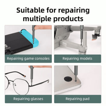 DELI σετ κατσαβίδι ακριβείας DL241057 με 56 μύτες, με θήκη, 57τμχ - Image 2