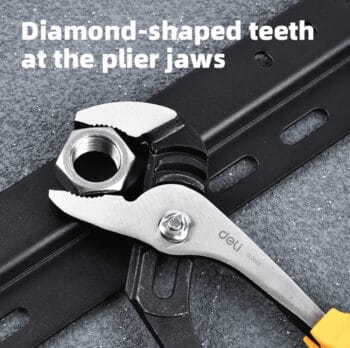 DELI γκαζοτανάλια DL2610E με αντιολισθητικές λαβές, 250mm - Image 2