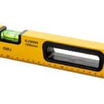 DELI αλφάδι DL290500 με 3 μάτια & χάρακα, μαγνητικό, 50cm