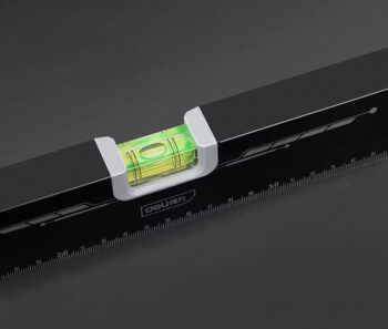 DELI αλφάδι DL290500B με 2 μάτια & χάρακα, 50cm - Image 2