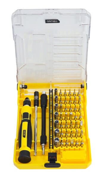 DELI σετ κατσαβίδι ακριβείας DL3545 με 42 μύτες, με θήκη, 45τμχ - Image 2