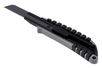 DELI κοπίδι DL4256 με αυτόματο κλείδωμα, μεταλλικό, 18mm, γκρι - Image 2