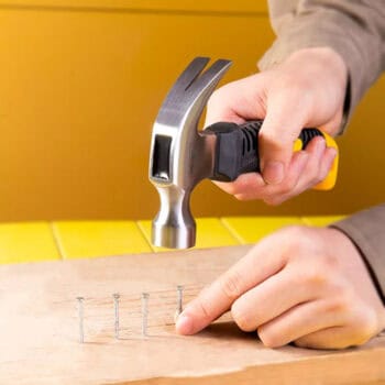 DELI μίνι σφυρί προκοβγάλτης DL441008 με αντιολισθητική λαβή, 350g - Image 2