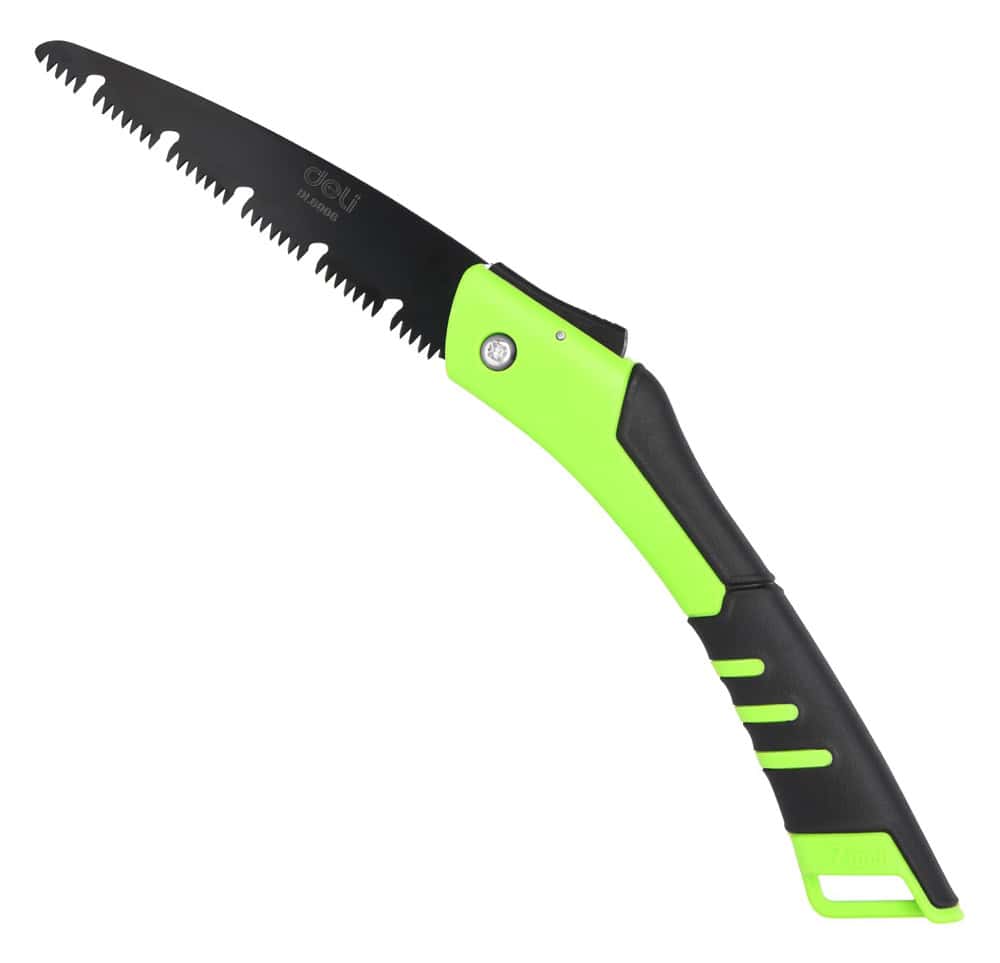 DL6006 DELI πριόνι ξύλου DL6006 με αντιολισθητική λαβή, αναδιπλούμενο, 17cm - Image 1