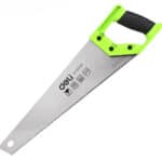 DELI πριόνι ξύλου DL6840B με εργονομική λαβή, 400mm, πράσινο