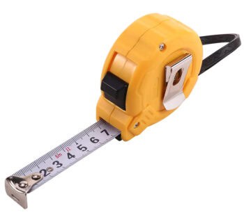 DELI μέτρο DL9005B, με κλείδωμα & clip ζώνης, 5m x 19mm - Image 2