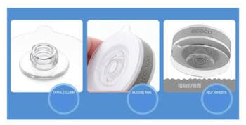 ECOCO κρεμάστρα τοίχου για κουζίνα-μπάνιο E1504, 8 x 5 x 53.5cm, λευκή - Image 3