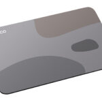 ECOCO πατάκι μπάνιου/κουζίνας E24005, αντιολισθητικό, 40x60cm, γκρι